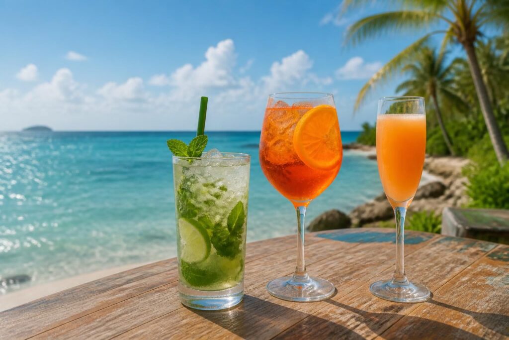 découvrez les recettes incontournables de mojito, aperol et bellini pour savourer des cocktails rafraîchissants en bord de mer et impressionner vos invités.