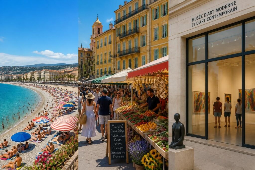 découvrez nice en 48h : profitez des plages ensoleillées, flânez dans les marchés colorés et explorez les musées incontournables de la ville.