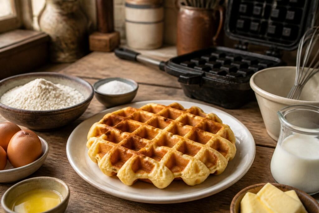 découvrez la recette originale et traditionnelle des gaufres bruxelloises, facile à réaliser chez vous pour un délicieux goûter maison.