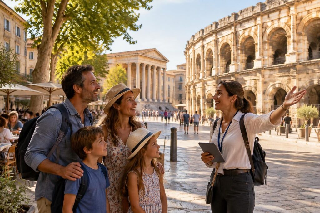 découvrez nîmes en famille : arènes, maison carrée, visites guidées et activités incontournables pour explorer la ville et profiter de votre séjour.