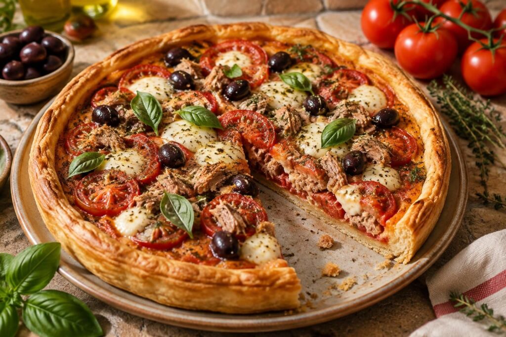 découvrez nos recettes de tarte à la tomate : moutarde, mozzarella, thon et variantes provençales faciles et savoureuses pour l’été.